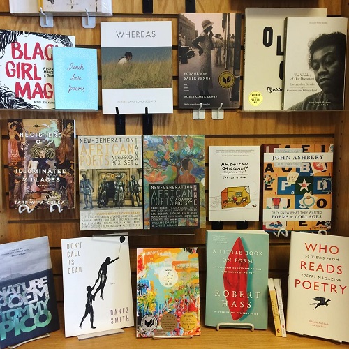 Book Beat Detroit Poetry Month Display