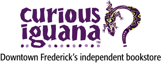 Curious Iguana bookstore logo