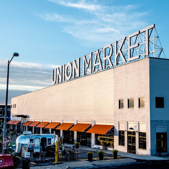 Artist's rendering of the new Politics & Prose location coming to D.C.'s Union Market area this fall