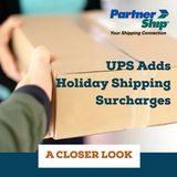 PartnerShip holiday shipping update