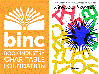 Binc logo and Big Disruption book jacket