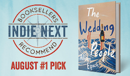 August Indie Next List #1 pick "The Wedding People."