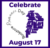 Celebrate Bookstore Romance Day, Saturday, August 17