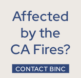 Affected by the CA fires or winter storm? Contact Binc