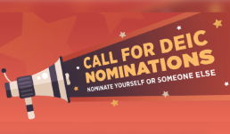 Call for DEIC Nominations! Nominate yourself or someone else.