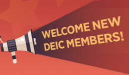 Welcome new DEIC members!