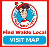 Find Waldo Local, Visit Participating Store Map