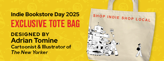 Indie Bookstore Day exclusive tote bag