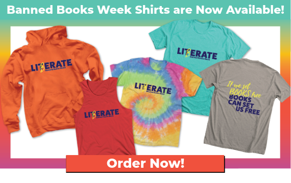 Banned Books Week Shirts are Now Available! Order Now