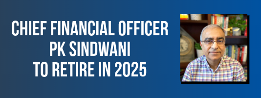 ABA CFO PK Sindwani to Retire in 2025.