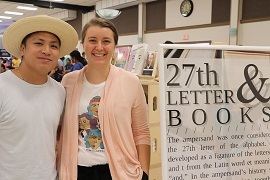 Drew and Erin Pineda of 27th Letter Books. Credit: Kara Stoltze