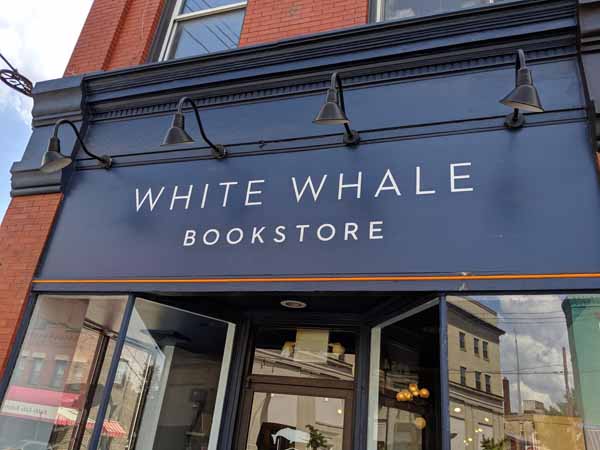 White Whale Bookstore storefront