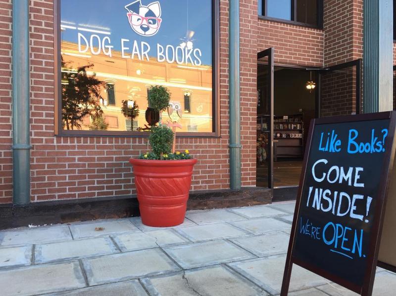 Dog Ear Books storefront