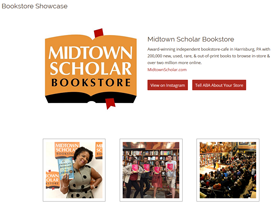 Midtown Scholar bookstore showcase