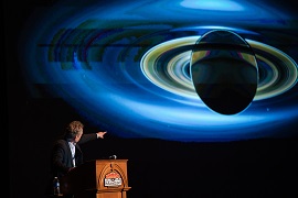 Bestselling author and physicist Brian Greene at an event hosted by New Dominion Bookshop.