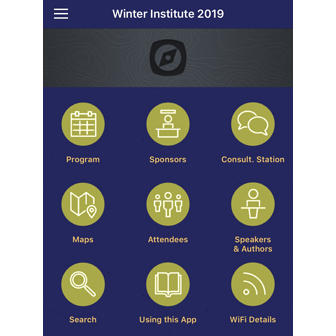 Winter Institute app screenshot