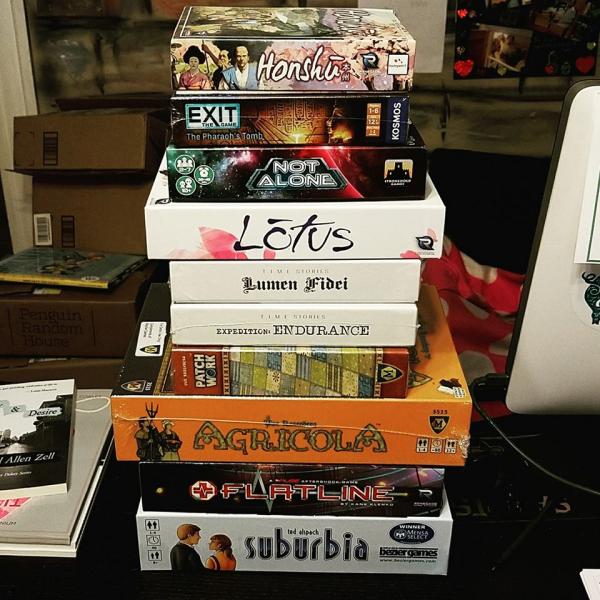 A few games from Tubby & Coo's collection