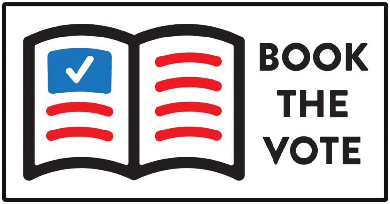 Book the Vote logo