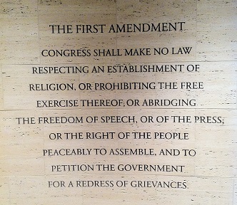 First Amendment and Right to Privacy