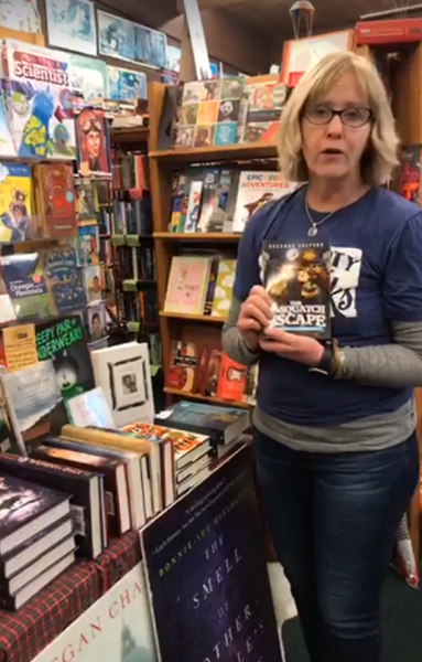 Suzanne Droppert in her second Facebook Live video on January 13.